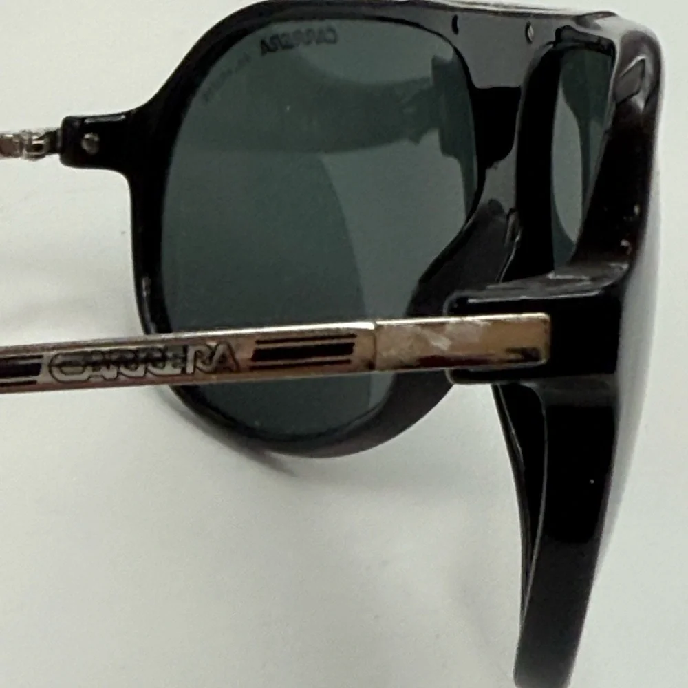 Carrera Hot/S Pilot Black Aviator shield polarized gradient lenses with logo